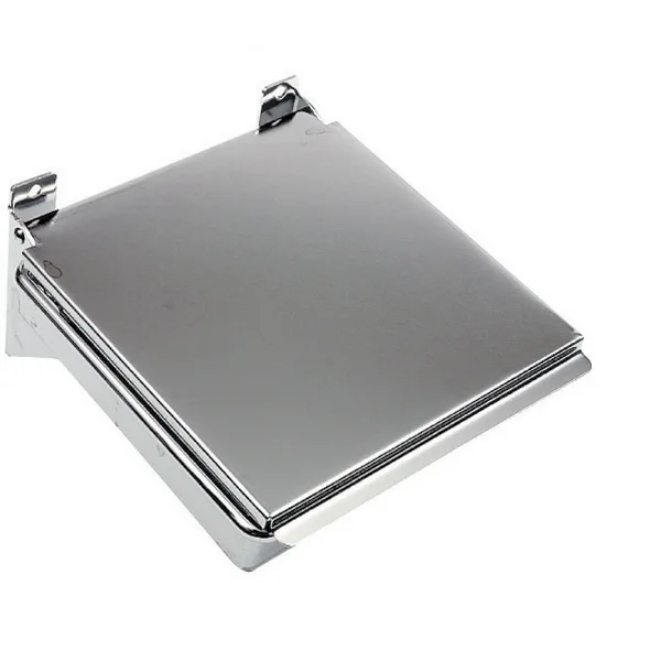 Sanitetspåshållare Habo 175x165 mm Förkromat Stål