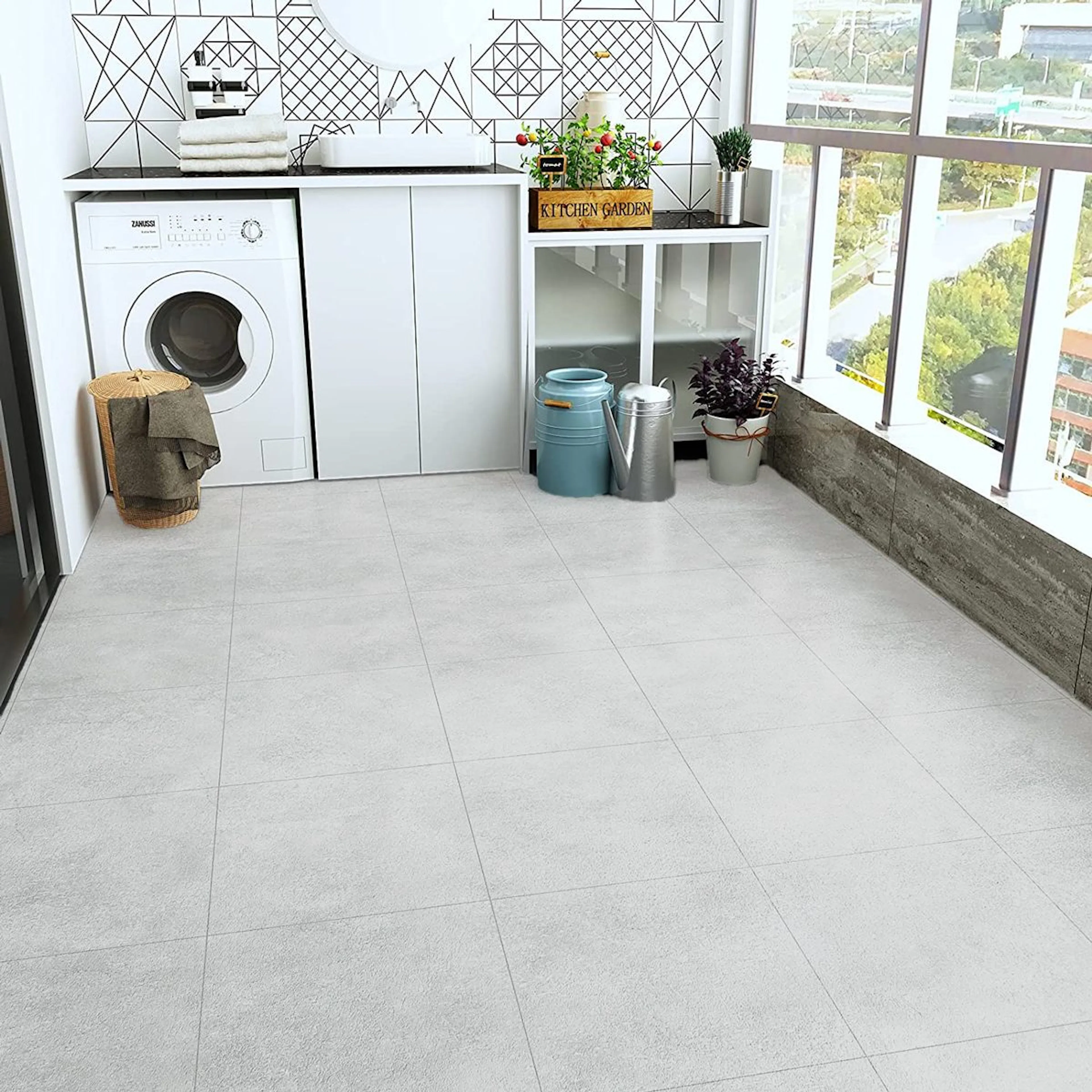 Klinker Downtown White Matt 33,3x33,3 cm