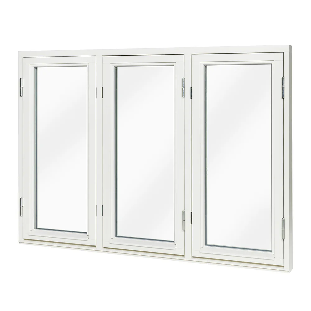 Sidohängt Fönster Sunnerbo Fönster 3-Glas Aluminium 3-Luft