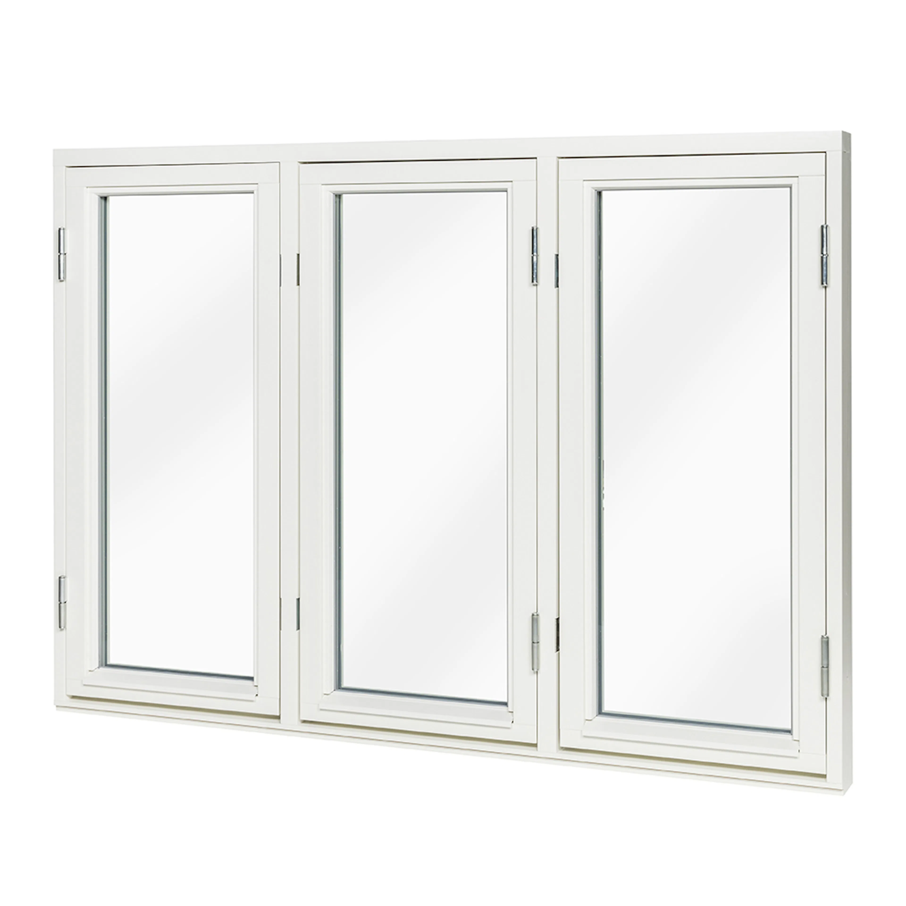 Sidohängt Fönster Sunnerbo Fönster 3-Glas Aluminium 3-Luft