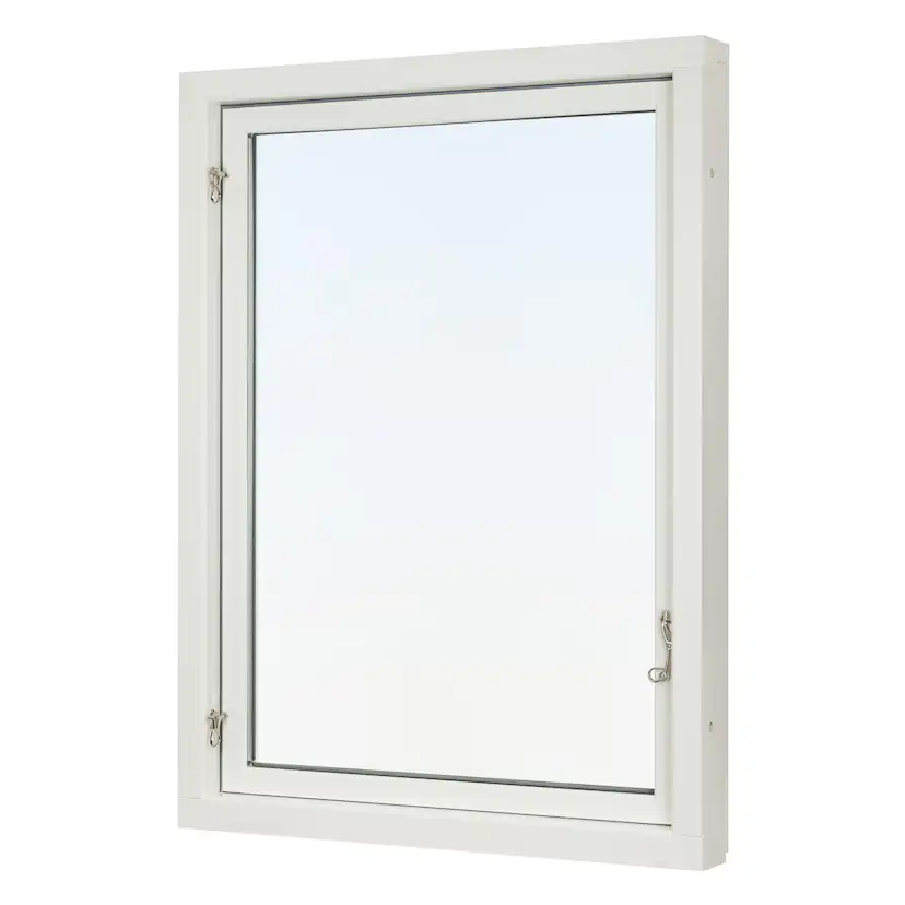 Sidohängt Fönster Svenska Fönster Trä 2-Glas Rund Profil