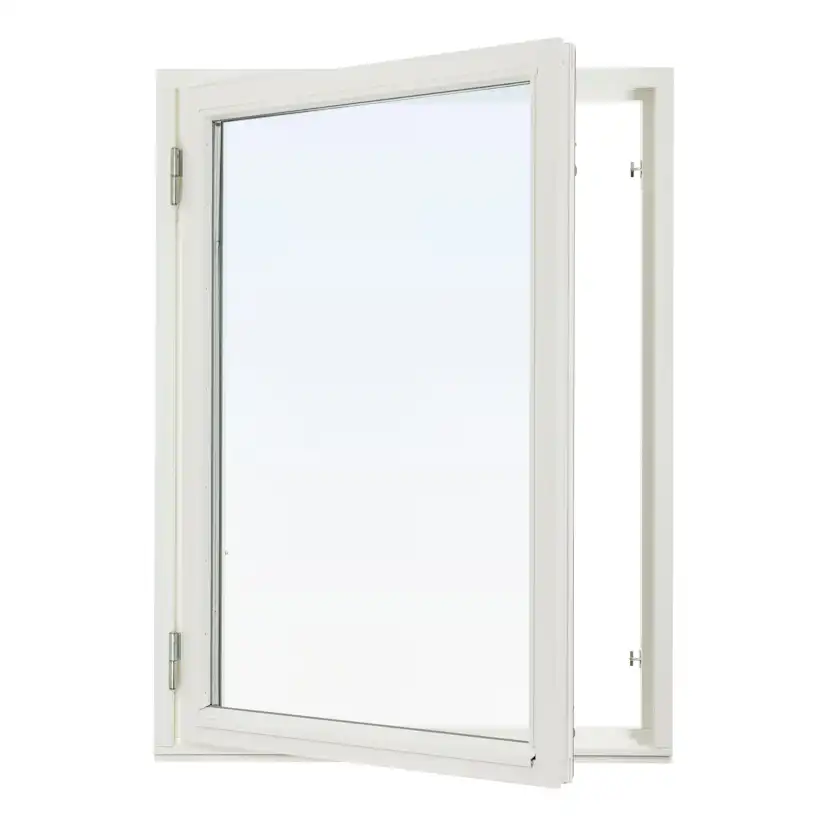 Sidohängt Fönster Svenska Fönster Trä 2-Glas Rund Profil