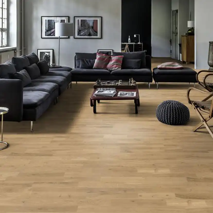 Parkettgolv Kährs Silk Mattlackad Ek 2-stav