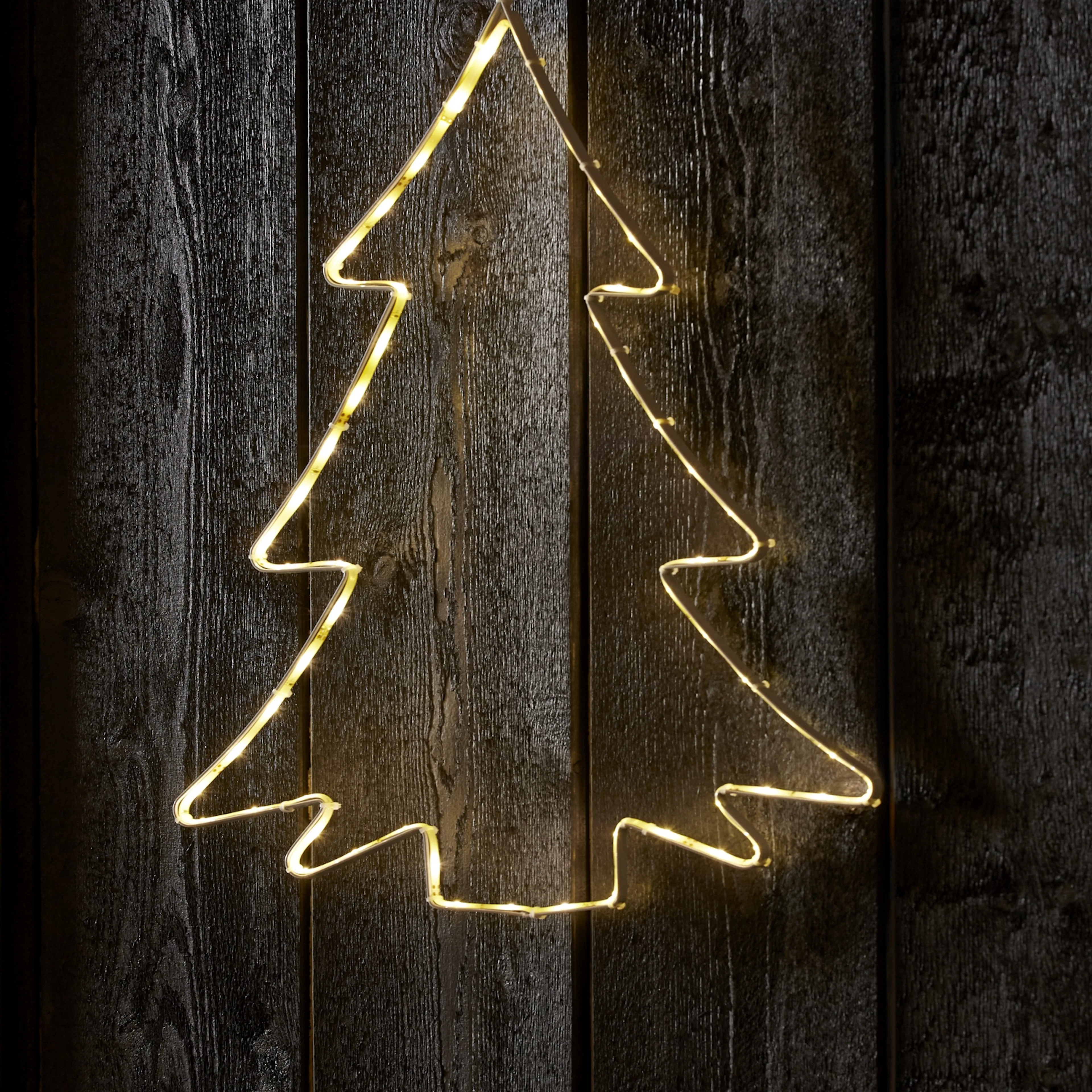 Dekorationsbelysning Star Trading Lumiwall Gran