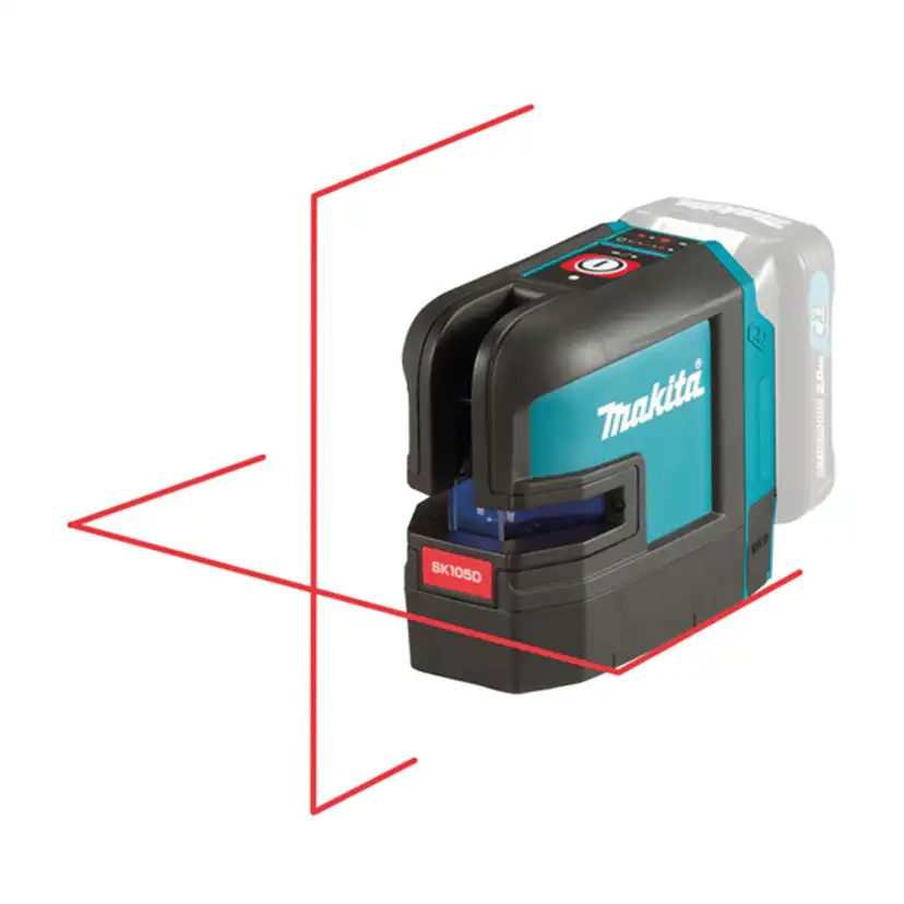 Krysslaser Makita CXT SK105DZ utan Batteri
