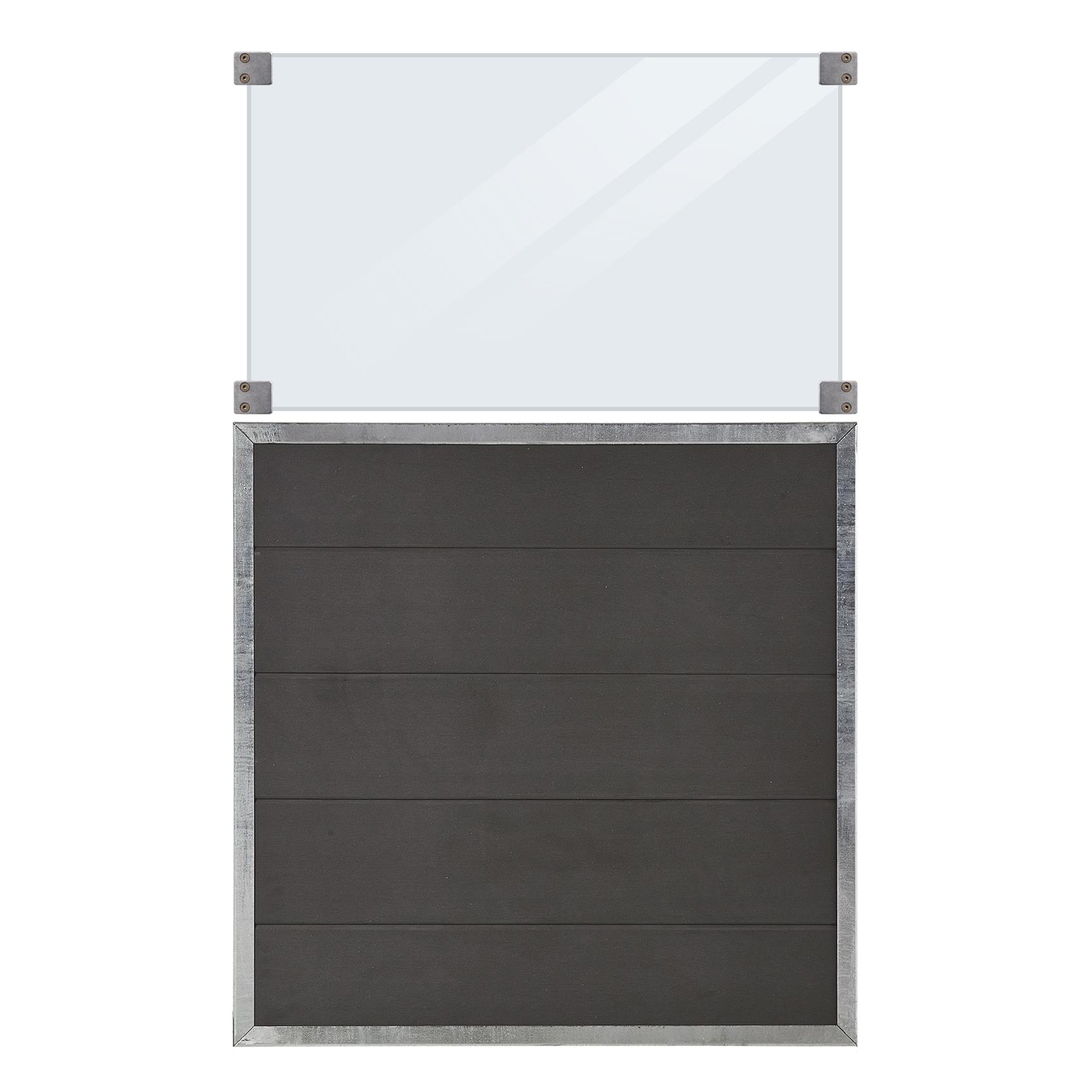 Skärm PLUS Futura med Glas 90x144