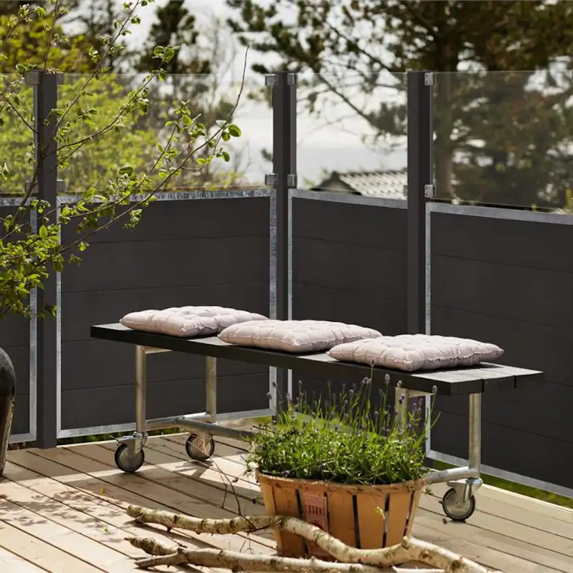 Skärm PLUS Futura med Glas 90x144