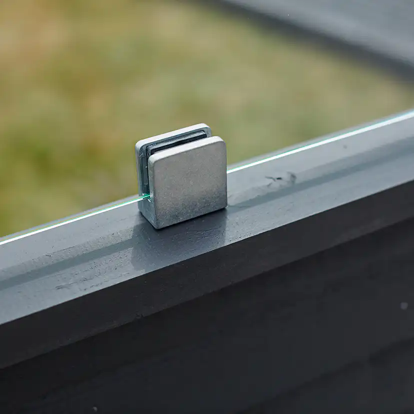 Skärm PLUS Klink med Glas 174x125