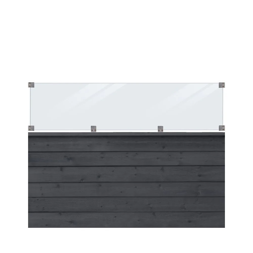 Skärm PLUS Klink med Glas 174x125