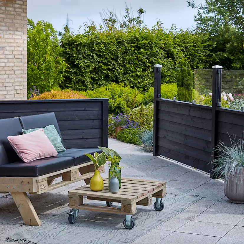 Skärm PLUS Klink med Glas 174x125