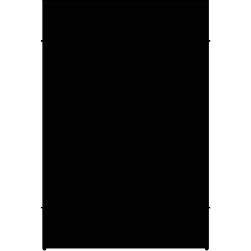 Skärm PLUS Trend 115x170 cm Svart