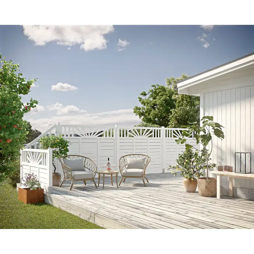 Skärm Rosmarin Vit 3 Jabo