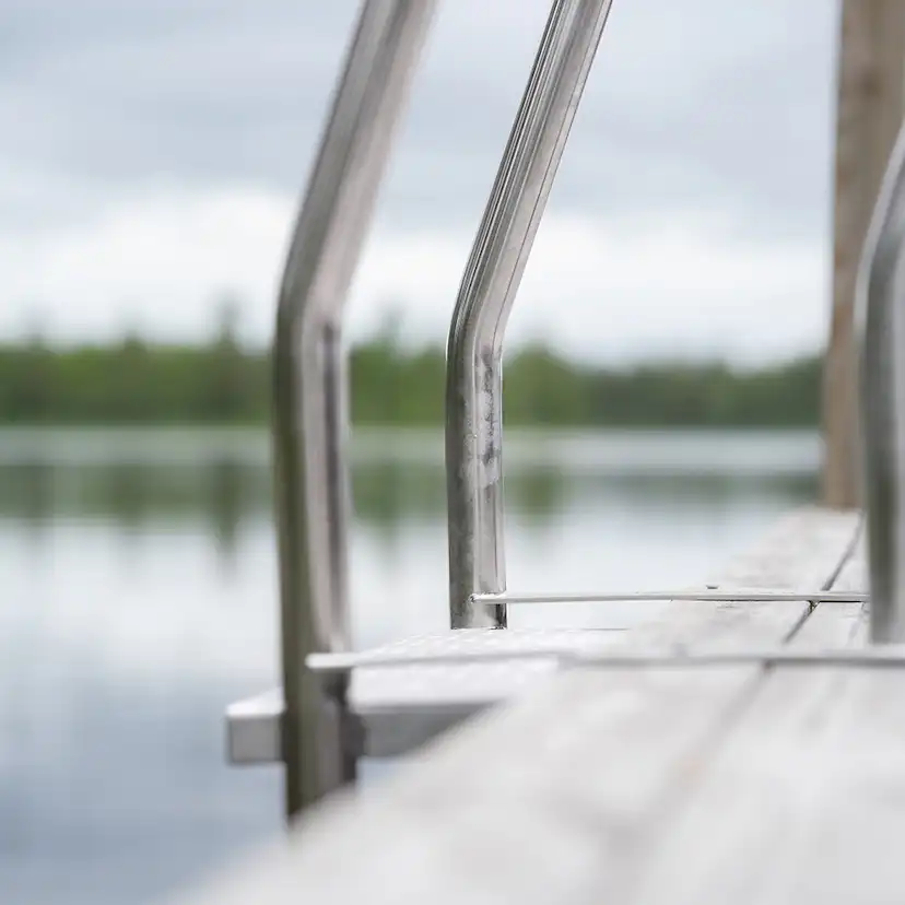 Bryggstege Skeppshultstegen Sandvik Rostfri