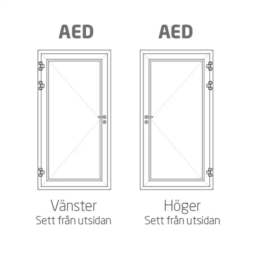 Ytterdörr NorDan HelAlu