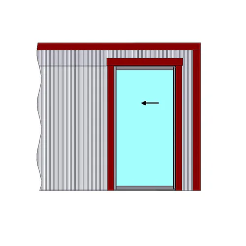 Skjutbart Dörrparti Novoroom Energi 1 Del