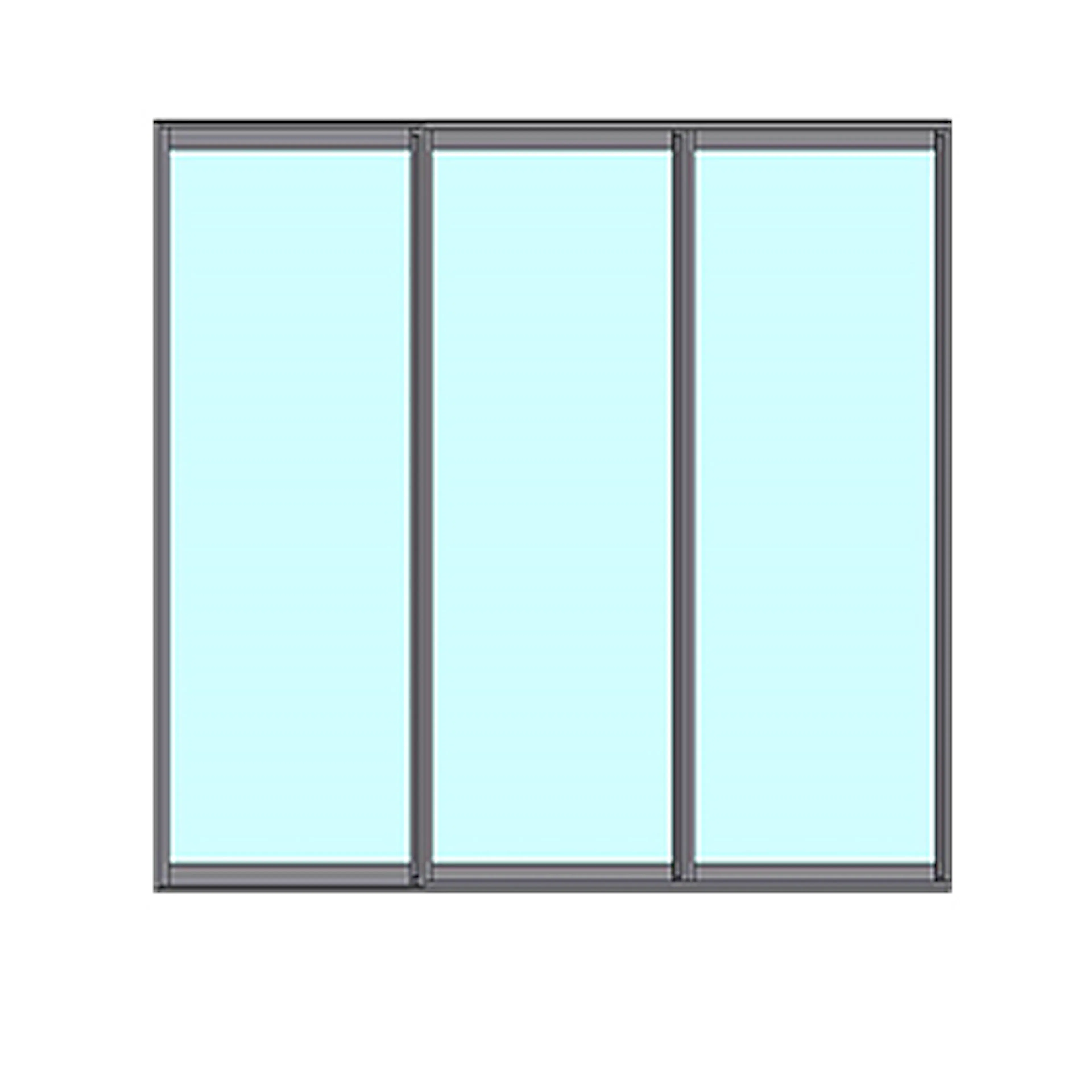 Skjutbart Dörrparti Novoroom Energi 3-Delat