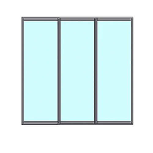 Skjutbart Dörrparti Novoroom Original 3-Delat