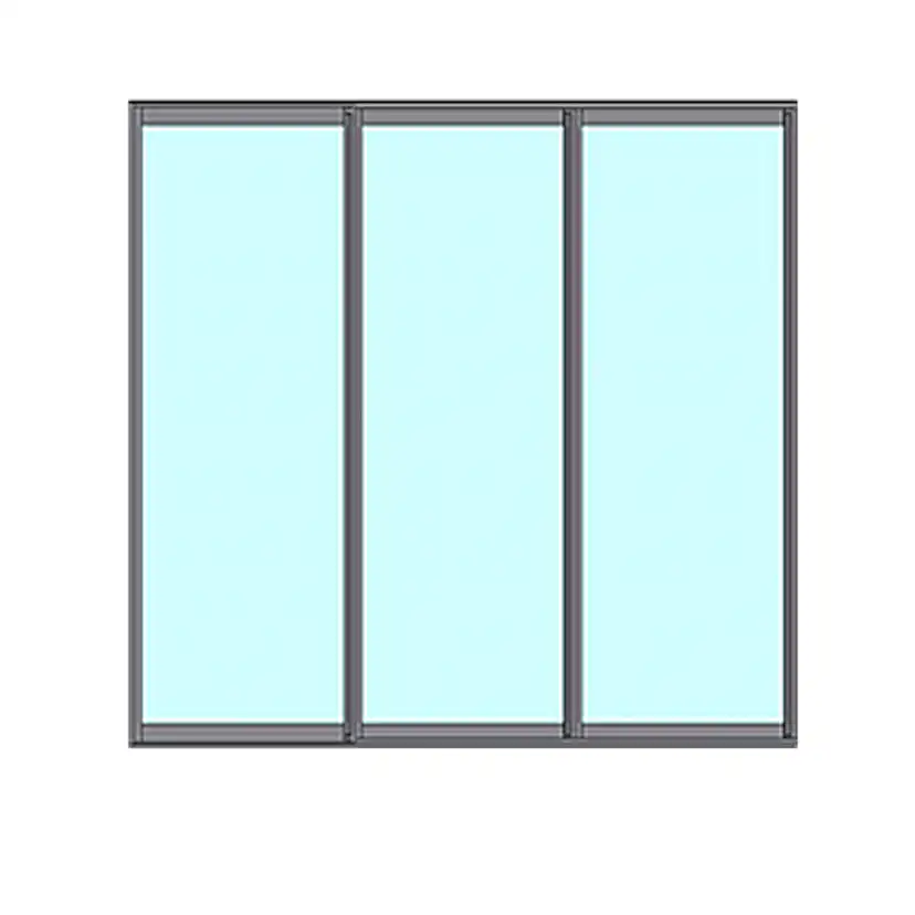 Skjutbart Dörrparti Novoroom Original 3-Delat