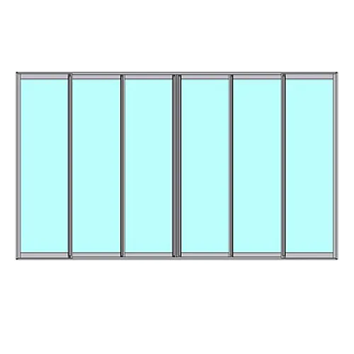 Skjutbart Dörrparti Novoroom Original 3+3-Delat