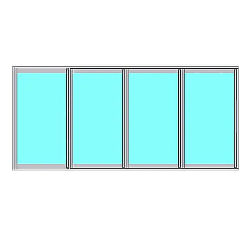 Skjutbart Fönsterparti Novoroom Original 4-Delat