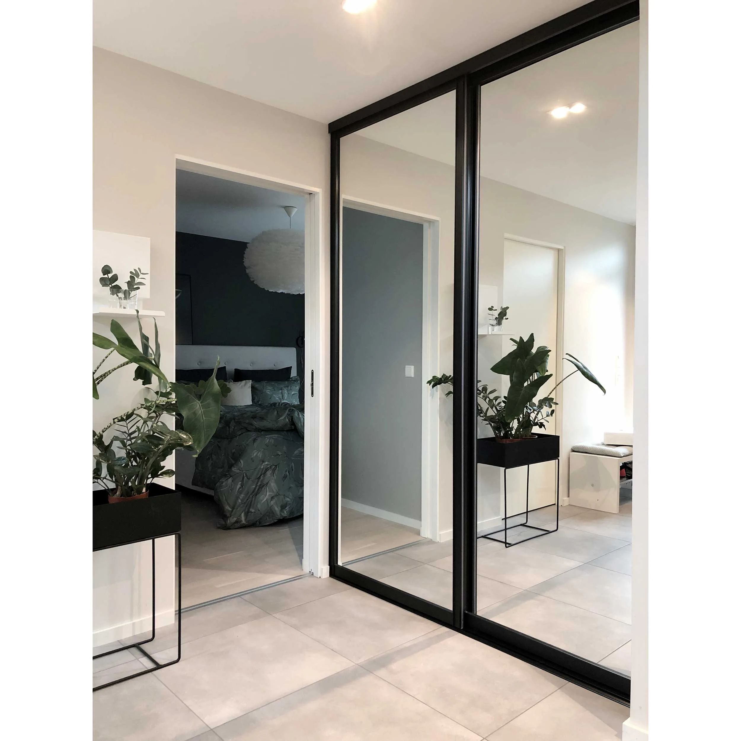 Skjutdörr Elfa Artic Plain