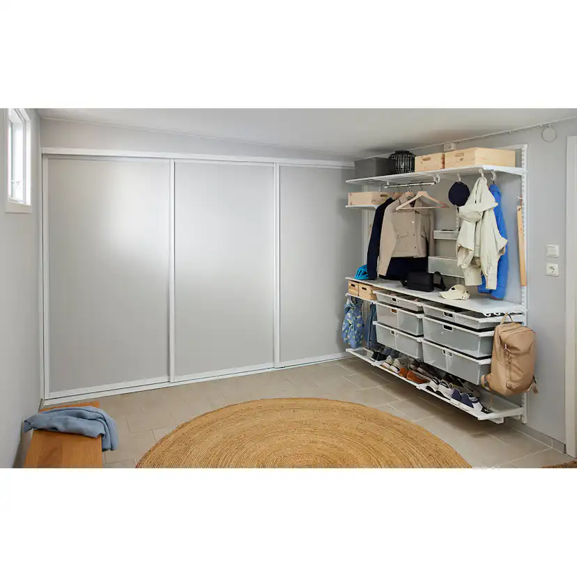 Skjutdörr Elfa Artic Plain