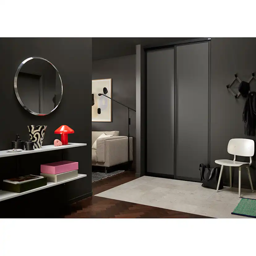 Skjutdörr Elfa Artic Plain