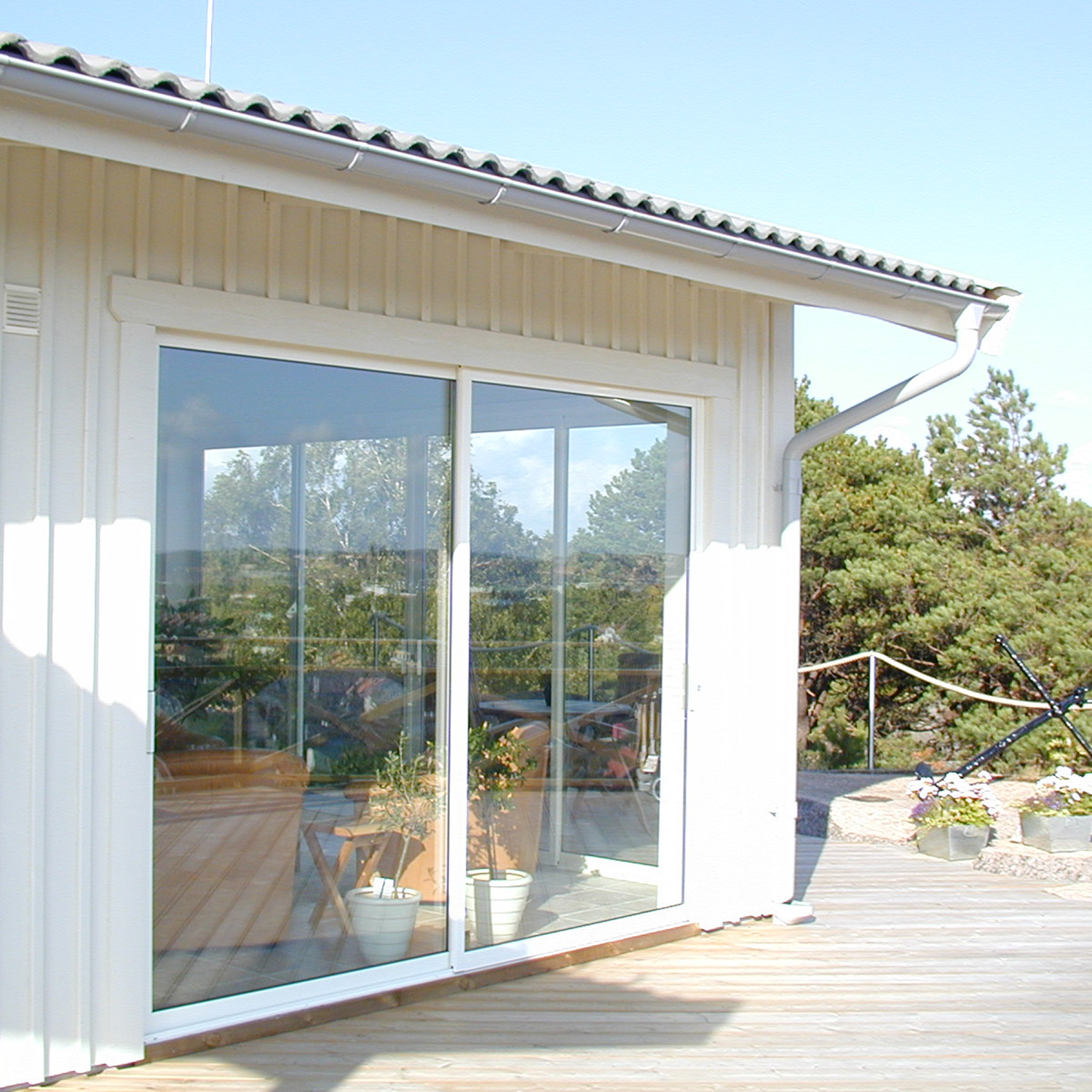 Skjutdörr Landskap Robust Året Runt 2-del