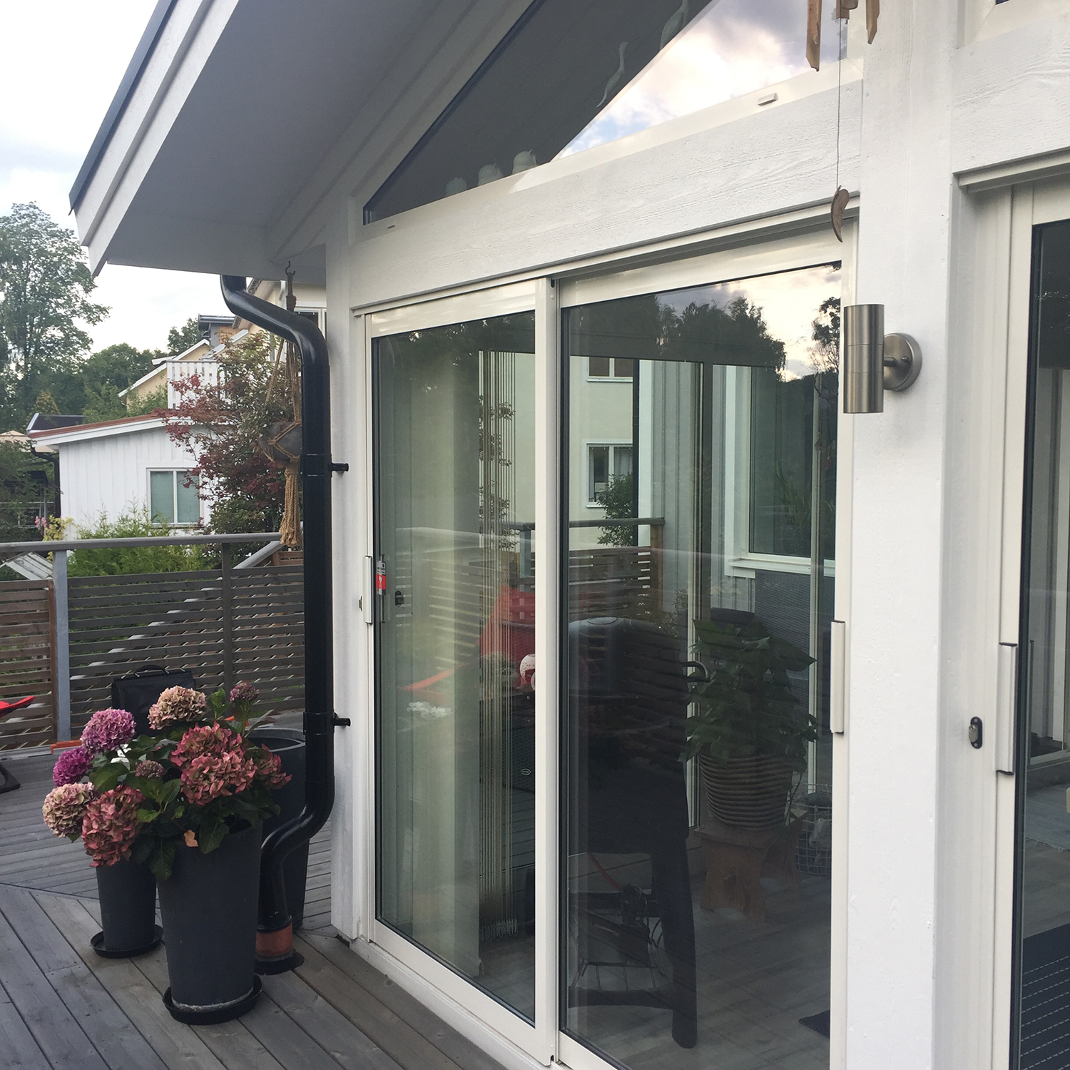 Skjutdörr Landskap Robust Året Runt 2-del