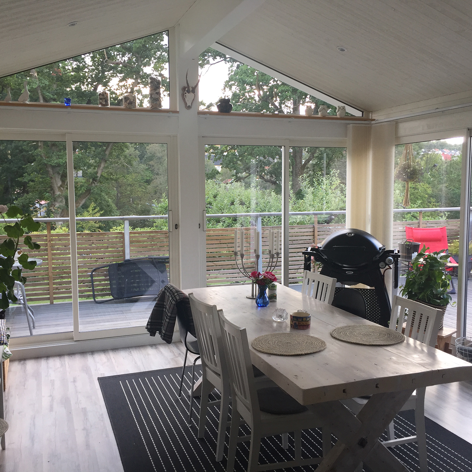 Skjutdörr Landskap Robust Året Runt 2-del