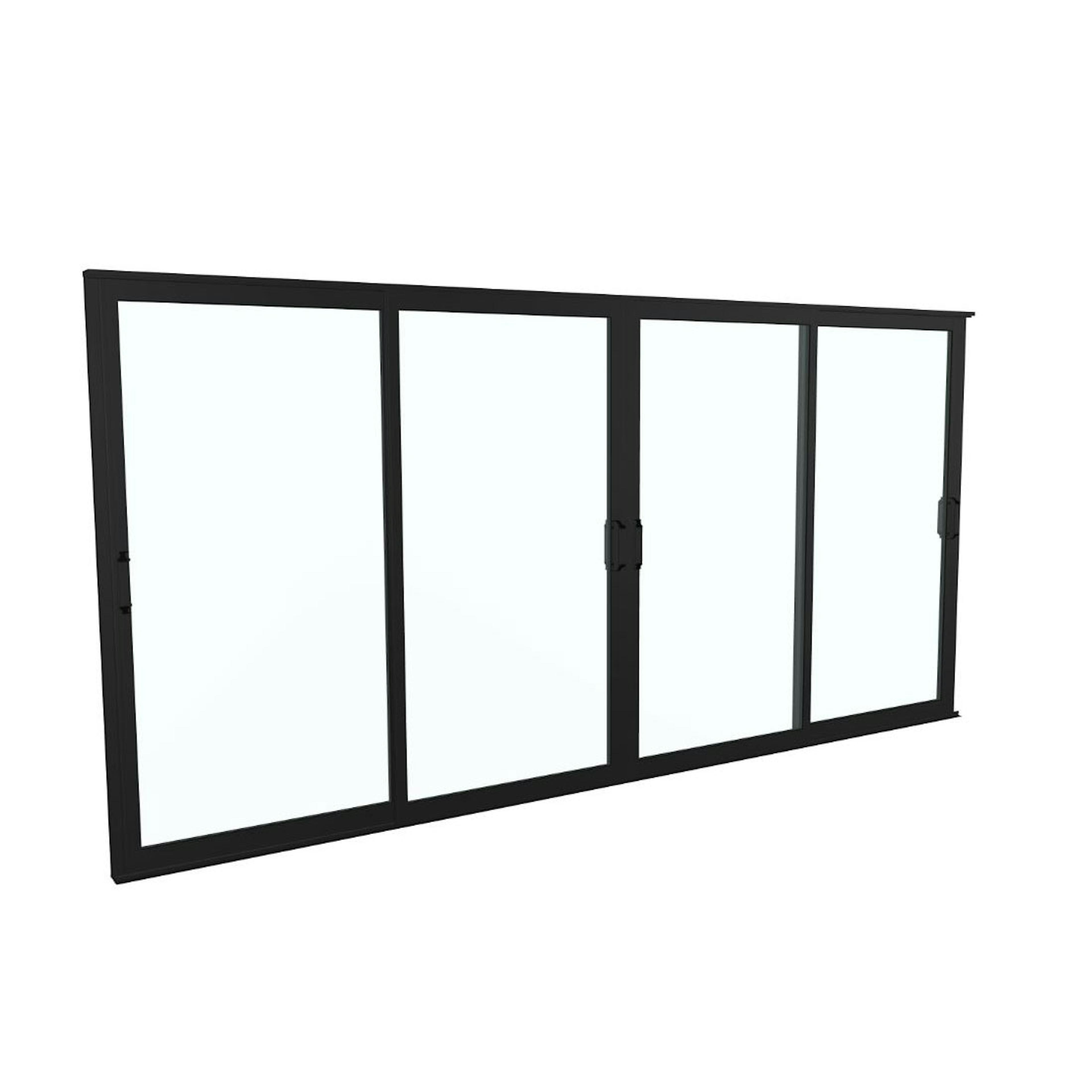 Skjutdörr Landskap Robust Året runt 2+2