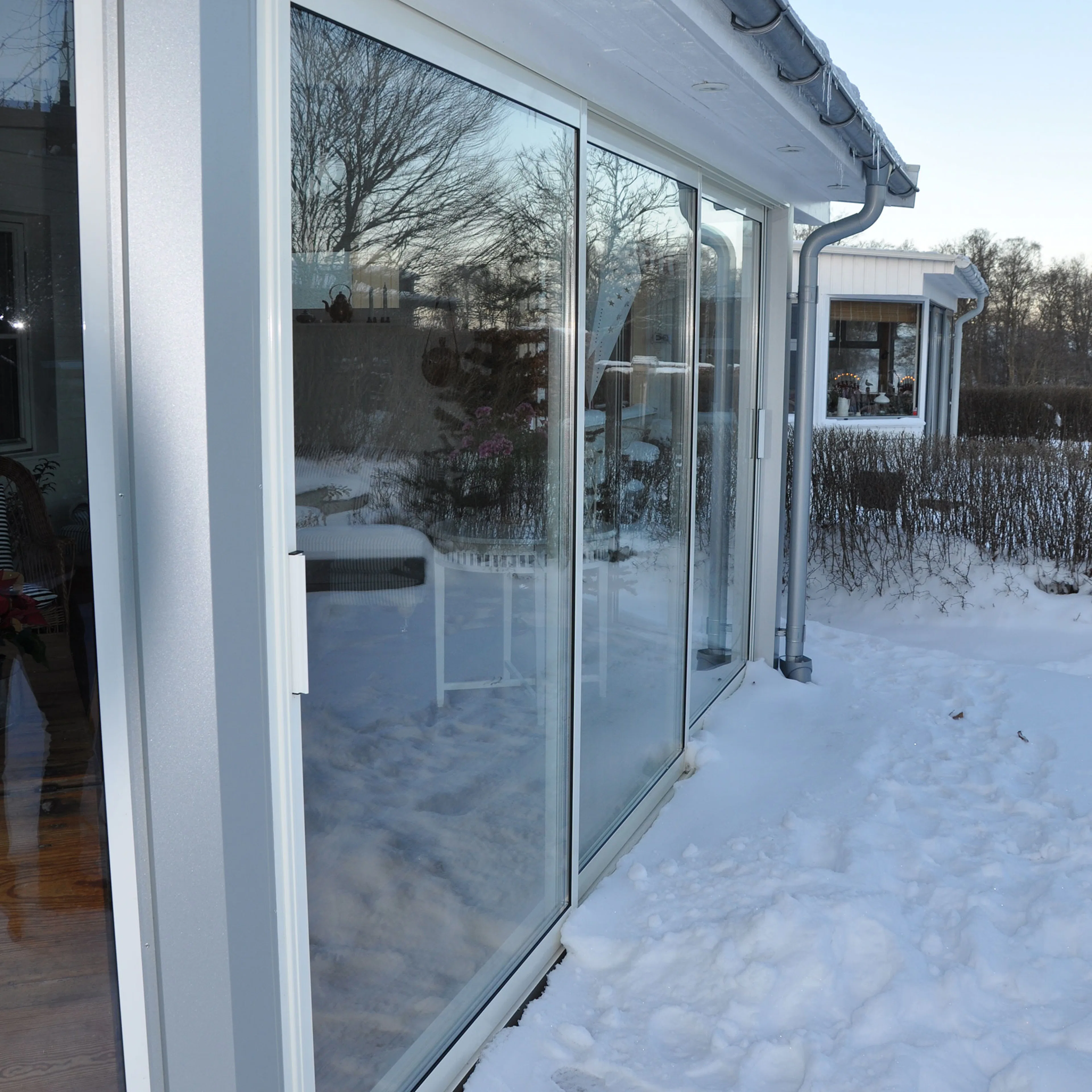 Skjutdörr Landskap Robust Året Runt 3-del