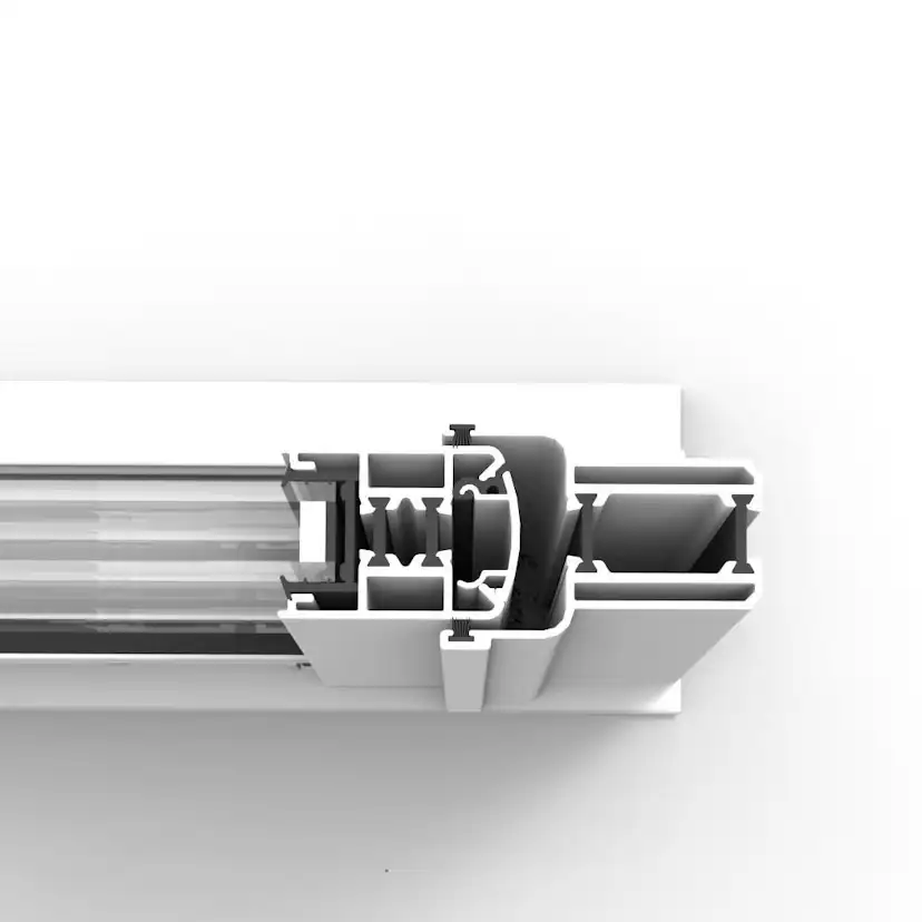 Skjutdörr Landskap Robust Året runt 3+3