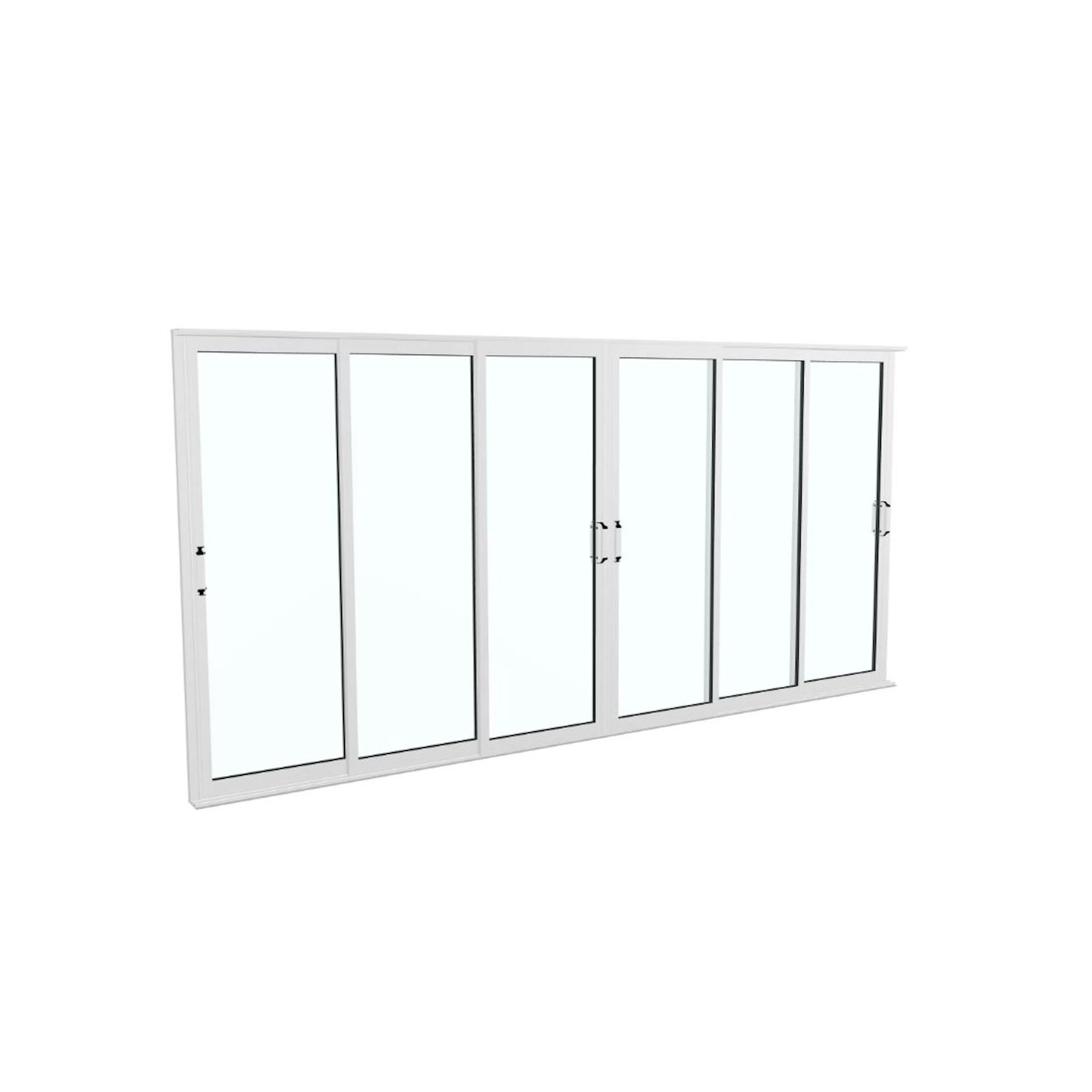 Skjutdörr Landskap Robust Vår och höst 3+3