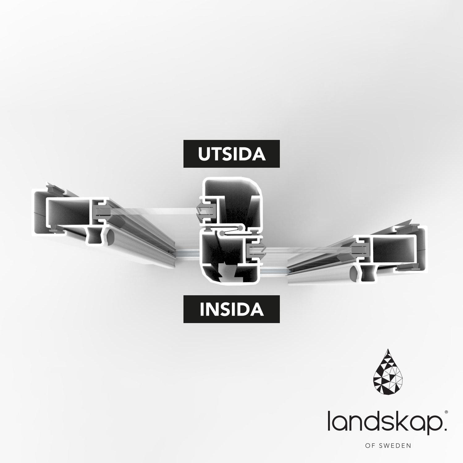 Skjutdörr Landskap Stadig Förlängd Sommar 4-del