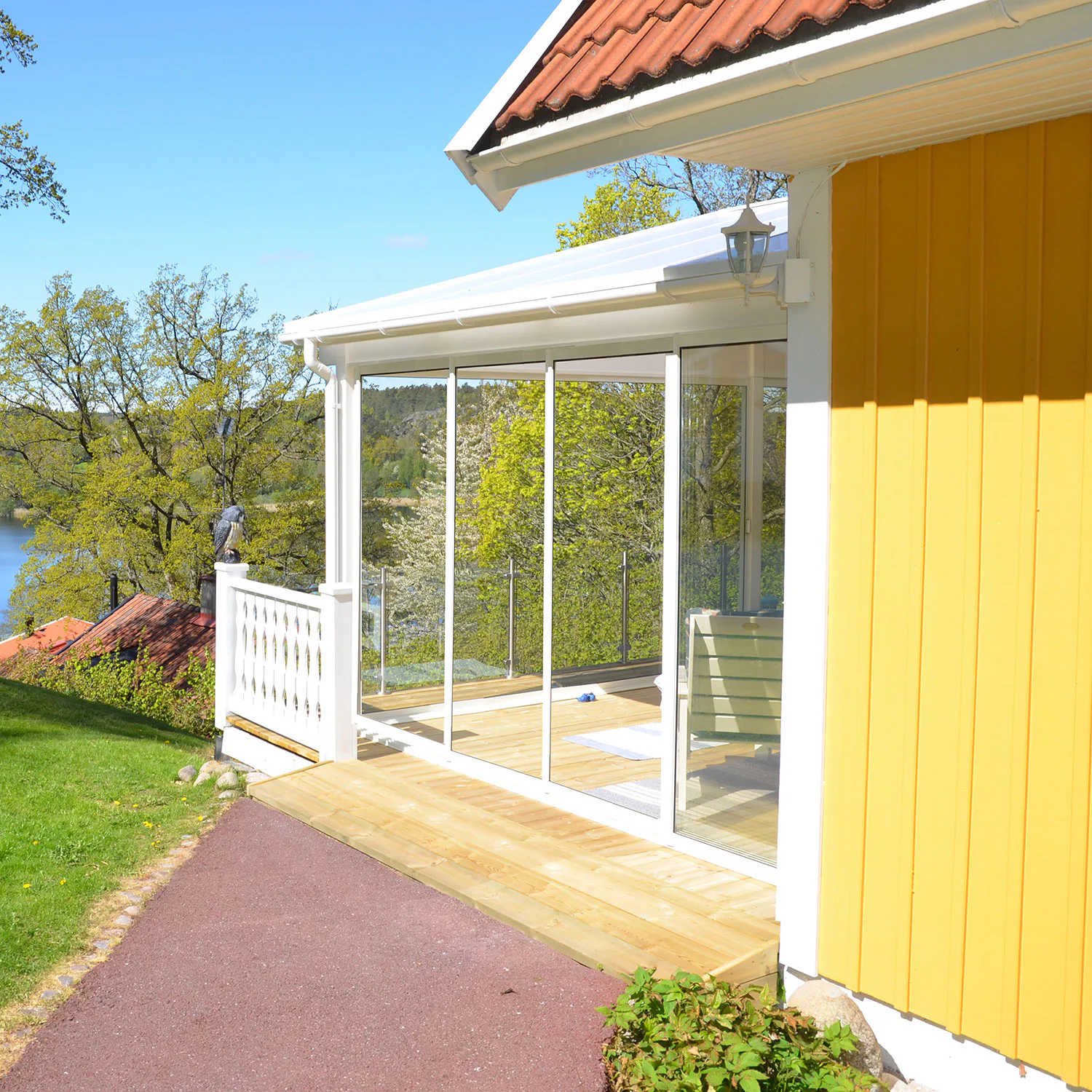 Skjutdörr Landskap Stadig Sommar 4-del