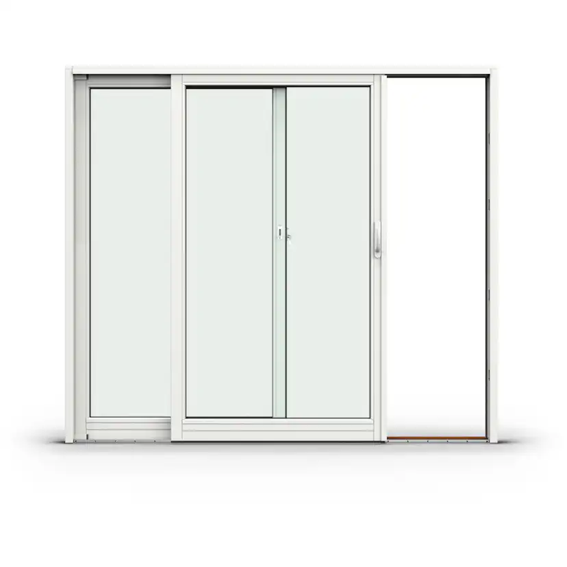 Skjutdörr NorDan NTech Aluminium 2-Delad