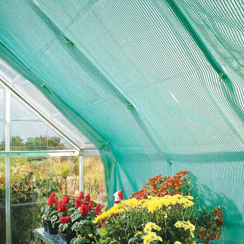 Skuggnät gop 184x240 med Monteringskrokar för Växthus