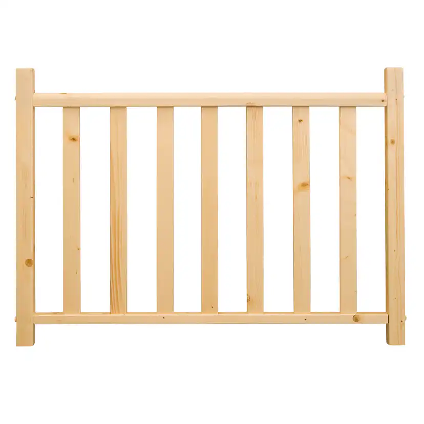 Skyddsräcke Byggera Square Wood