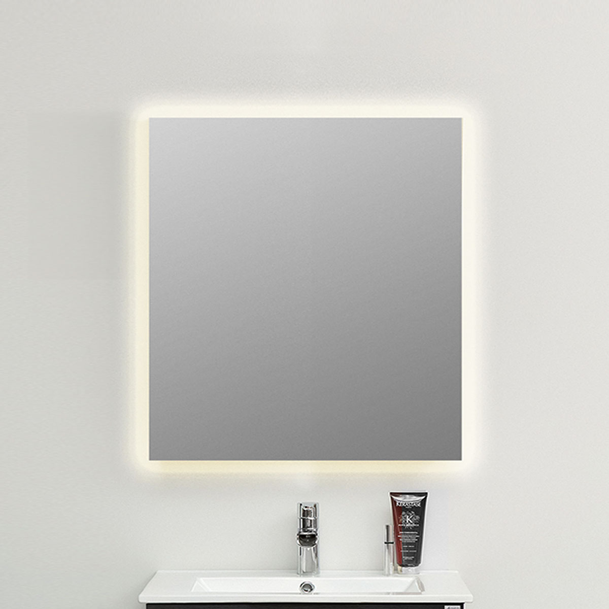 Spegel 4AQUA Luna Utan Ram