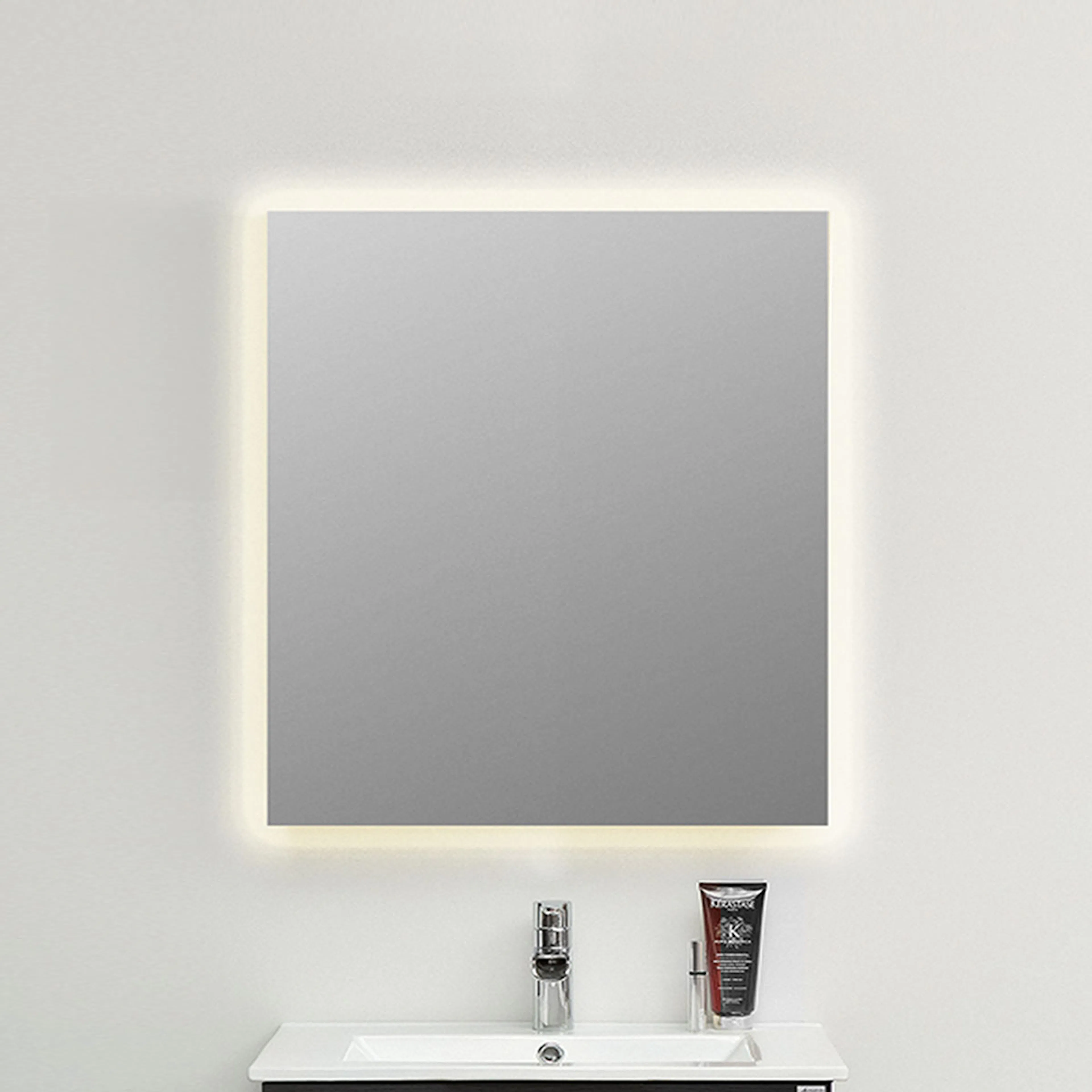 Spegel 4AQUA Luna Utan Ram