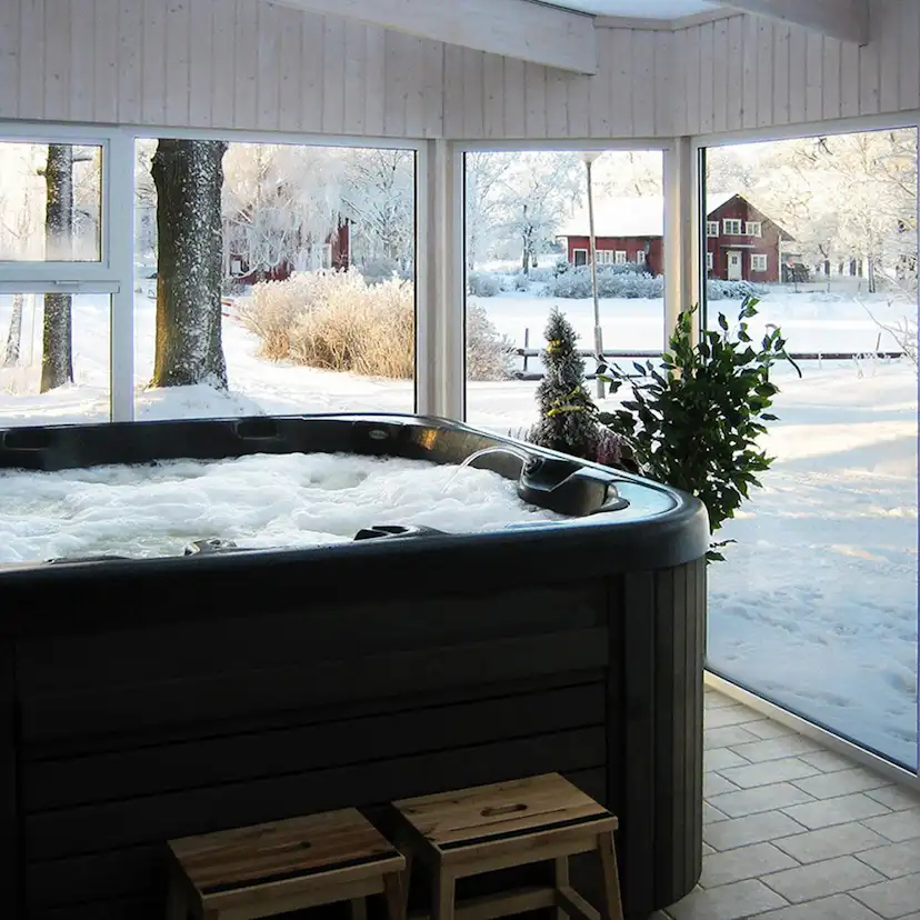 Slagdörr Halle Fasad 3-Glas