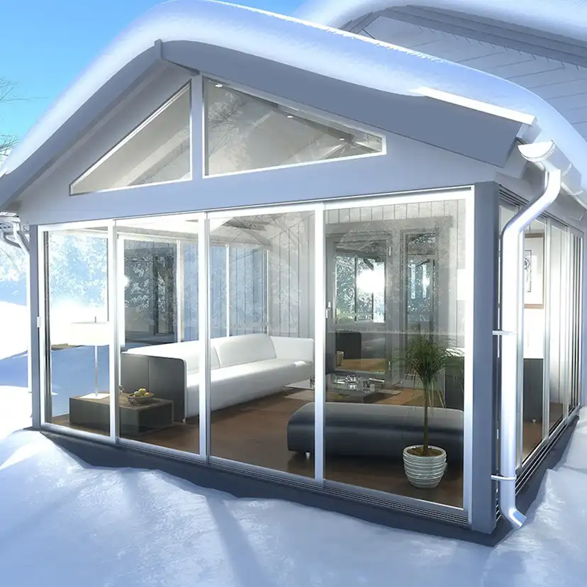 Slagdörr Halle Thermo 2-Glas