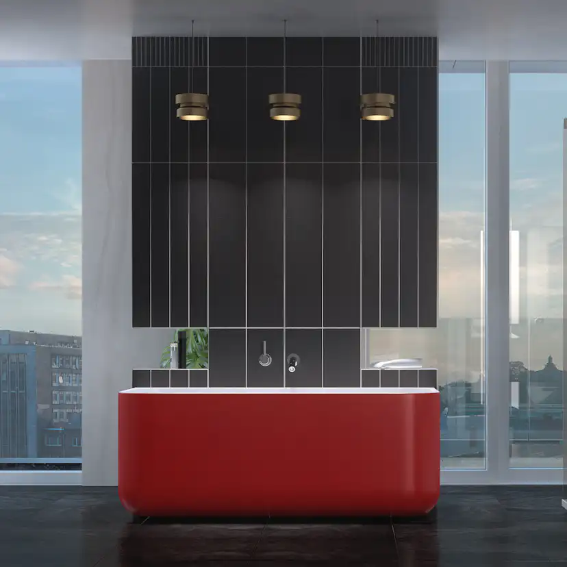 Badkar Swebad Slite Solid Surface