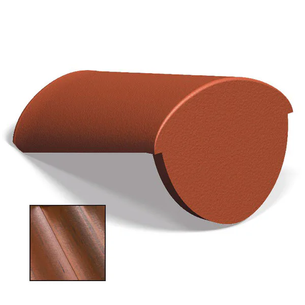 Antik Tegelröd/Svart