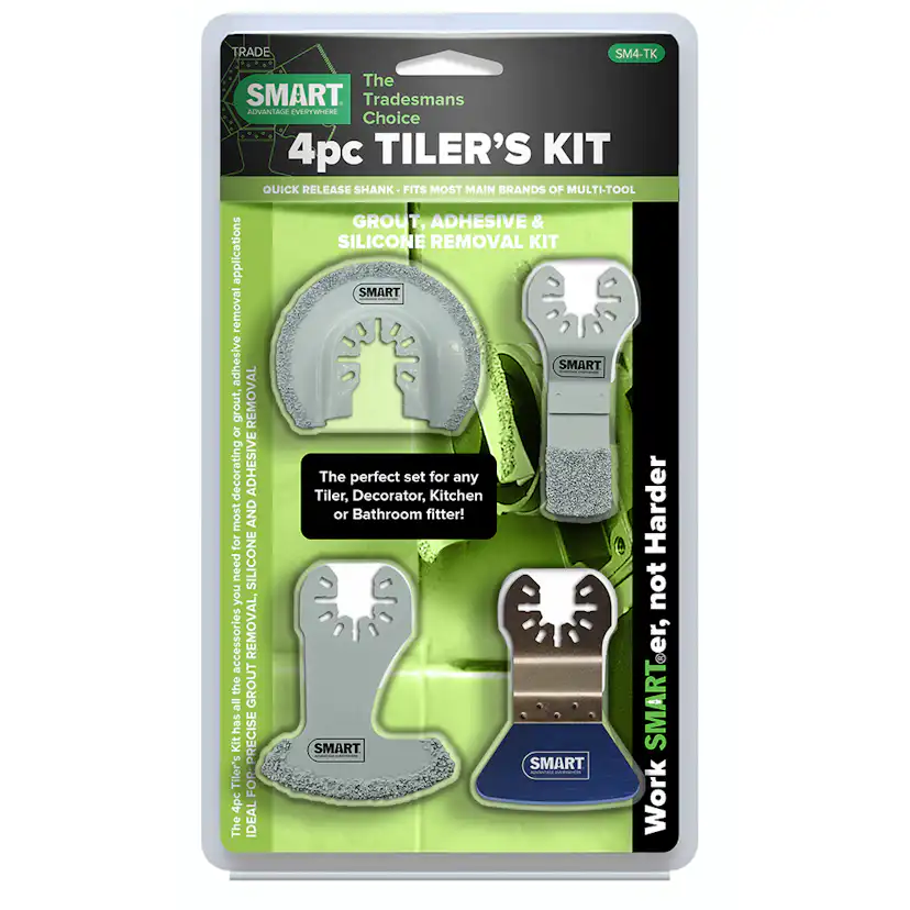 Sågblad Multiverktyg SMART Trade Multiblad för Plattsättare 4-pack