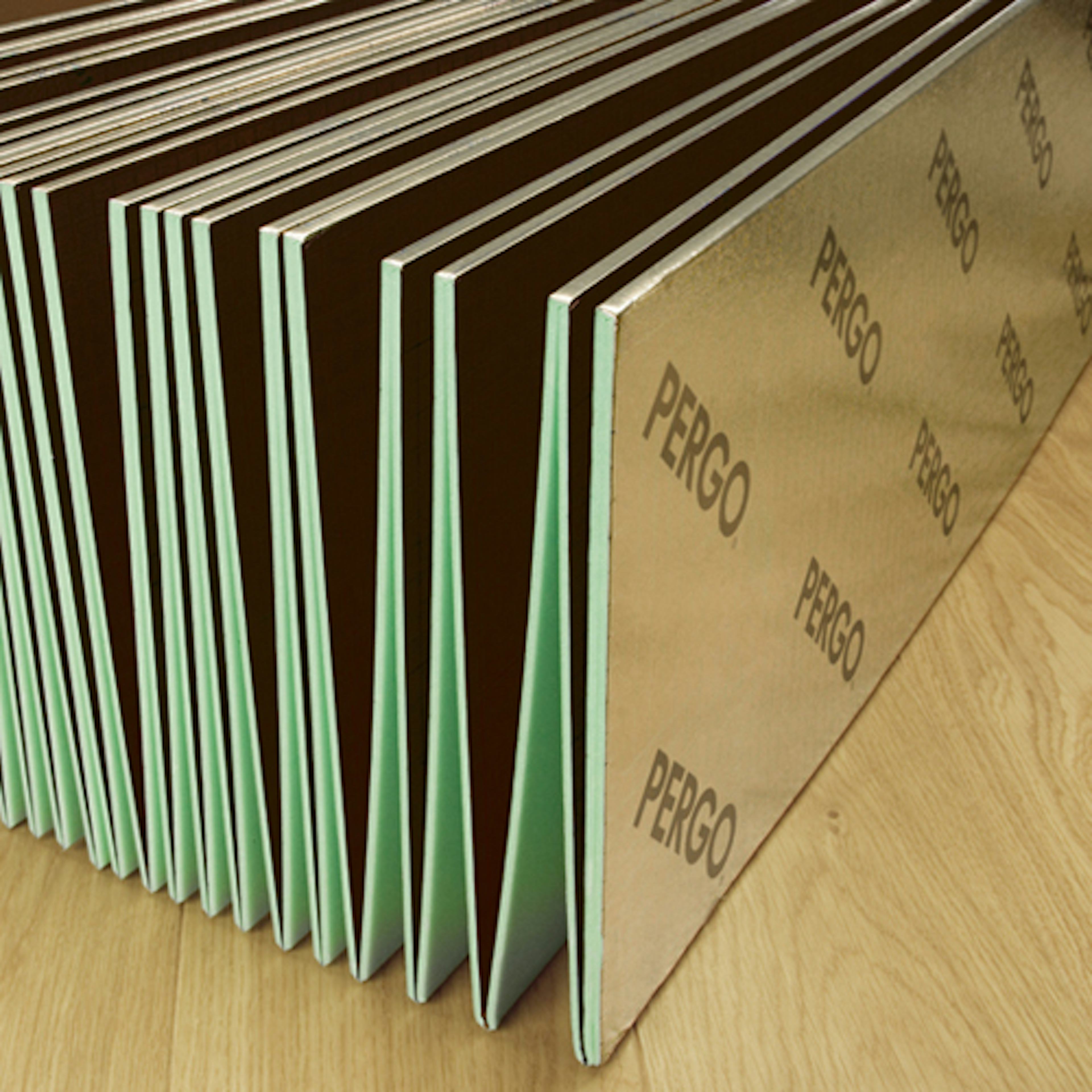 Mellanlägg Pergo Smartunderlay PLUS 15m2 Golvtillbehör med Fuktspärr & Slagljudsisolering