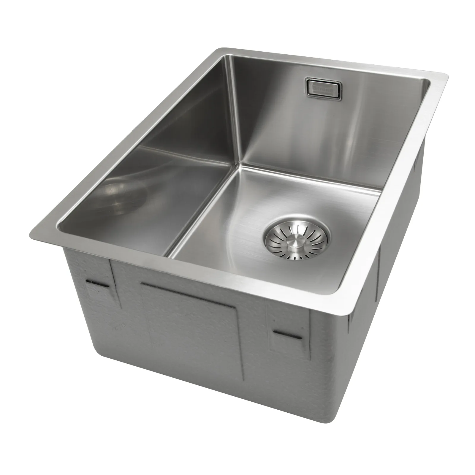 Enkelvask Strand Stainless SOLID med clips