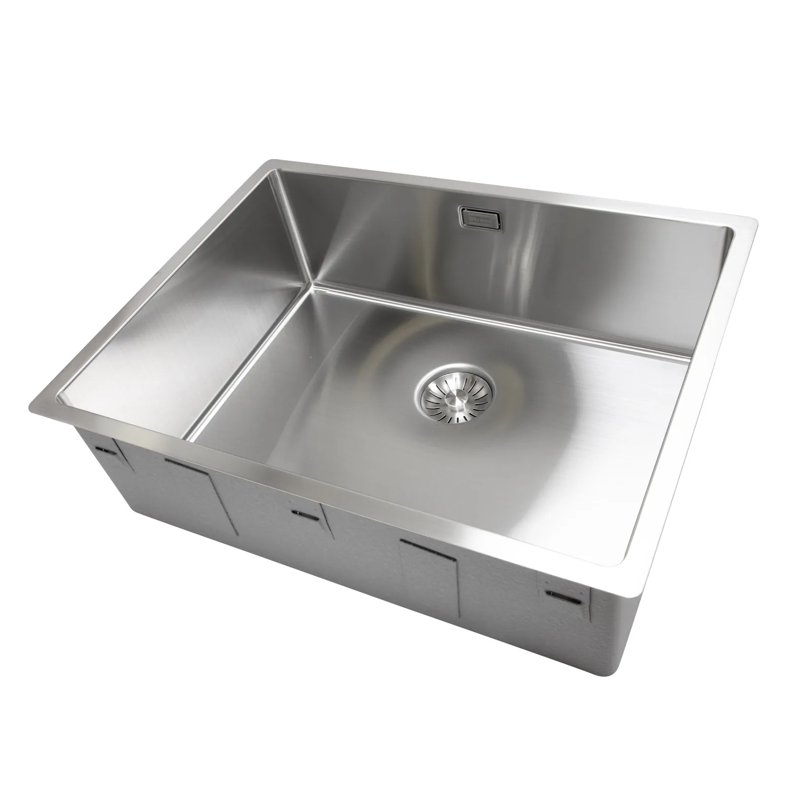 Enkelvask Strand Stainless SOLID med clips