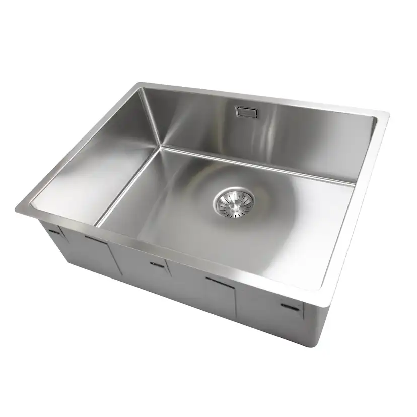 Enkelvask Strand Stainless SOLID med clips